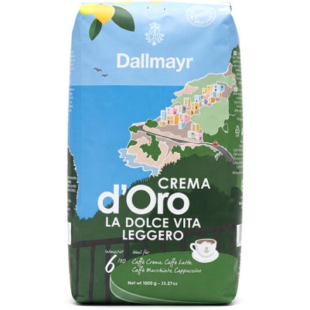 Dallmayr Crema d'Oro La Dolce Vita Leggero szemes kávé 1kg